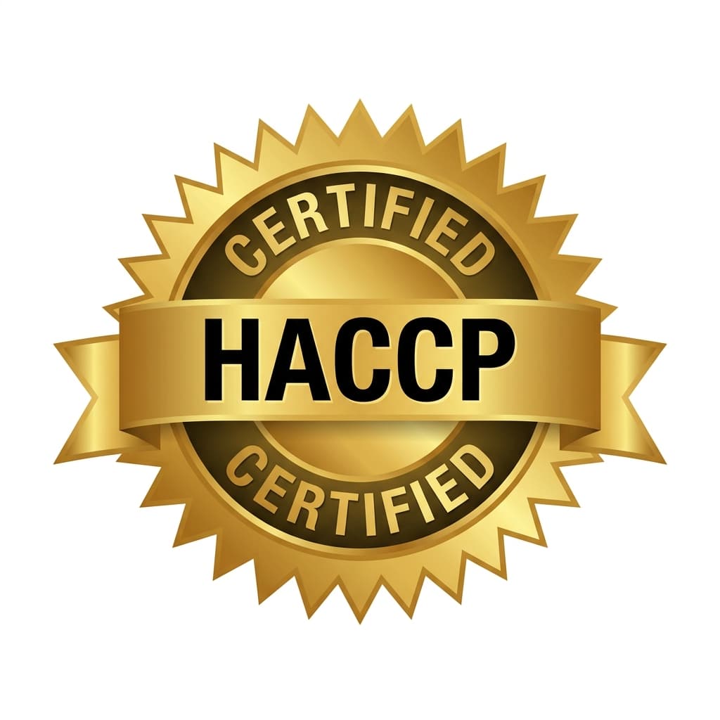 HACCP certified